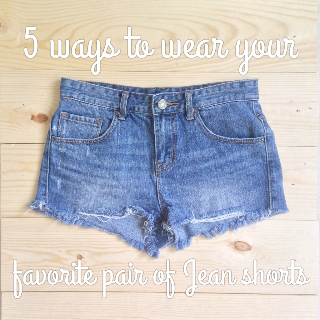 5 Ways to Wear Your Favorite Jean Shorts- Vivian and Violet